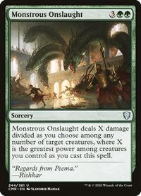 Monstrous Onslaught - Commander Legends - NM