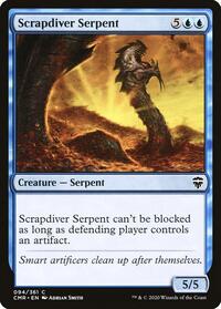 Scrapdiver Serpent - Commander Legends - NM