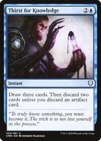 Thirst for Knowledge - Commander Legends - NM