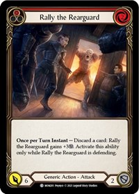 Rally the Rearguard (Red) - Monarch - Unlimited NM