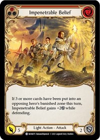 Impenetrable Belief (Red) - Monarch - Unlimited NM