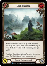 Seek Horizon (Yellow) - Monarch - Unlimited NM