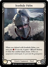 Ironhide Helm - Monarch - Unlimited NM