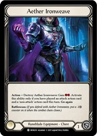 Aether Ironweave - Monarch - Unlimited NM