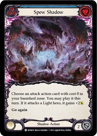 Spew Shadow (Blue) - Monarch - Unlimited NM