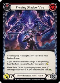 Piercing Shadow Vise (Red) - Monarch - Unlimited NM
