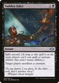 Sudden Edict - Modern Horizons 2 - NM