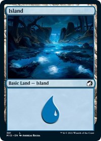 Island (381) - Innistrad: Midnight Hunt - NM