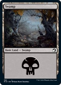 Swamp (382) - Innistrad: Midnight Hunt - NM