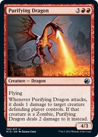 Purifying Dragon - Innistrad: Midnight Hunt - NM