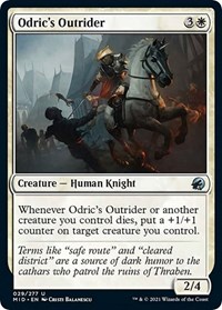 Odric's Outrider - Innistrad: Midnight Hunt - NM