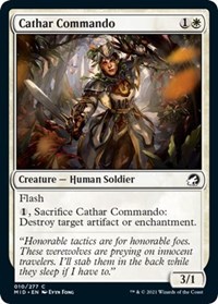 Cathar Commando - Innistrad: Midnight Hunt - NM