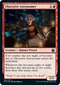 Obsessive Astronomer - Innistrad: Midnight Hunt - NM