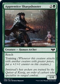Apprentice Sharpshooter - Innistrad: Crimson Vow - NM