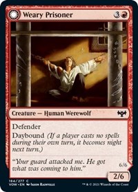 Weary Prisoner - Innistrad: Crimson Vow - NM