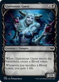 Gluttonous Guest (Showcase) - Innistrad: Crimson Vow - NM