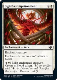 Sigarda's Imprisonment - Innistrad: Crimson Vow - NM