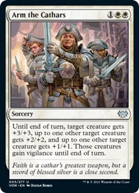 Arm the Cathars - Innistrad: Crimson Vow - NM