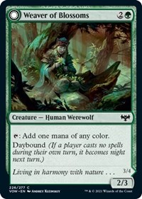 Weaver of Blossoms - Innistrad: Crimson Vow - NM