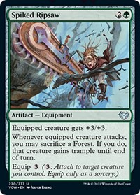 Spiked Ripsaw - Innistrad: Crimson Vow - NM