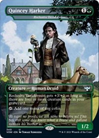 Quincey Harker - Reclusive Taxidermist - Innistrad: Crimson Vow - NM