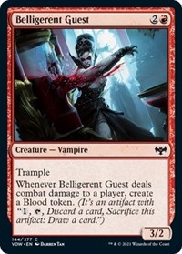 Belligerent Guest - Innistrad: Crimson Vow - NM