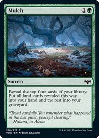 Mulch - Innistrad: Crimson Vow - NM