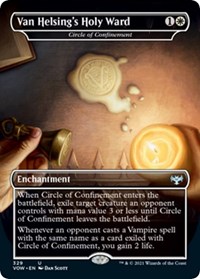Van Helsing's Holy Ward - Circle of Confinement - Innistrad: Crimson Vow - NM