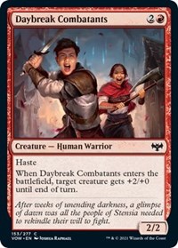 Daybreak Combatants - Innistrad: Crimson Vow - NM