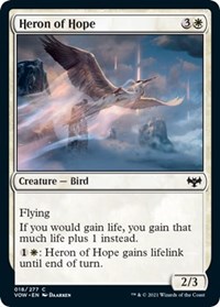 Heron of Hope - Innistrad: Crimson Vow - NM