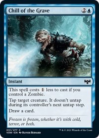 Chill of the Grave - Innistrad: Crimson Vow - NM
