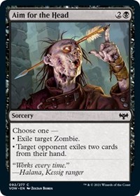 Aim for the Head - Innistrad: Crimson Vow - NM
