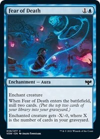 Fear of Death - Innistrad: Crimson Vow - NM