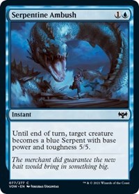 Serpentine Ambush - Innistrad: Crimson Vow - NM
