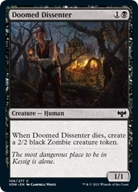Doomed Dissenter - Innistrad: Crimson Vow - NM
