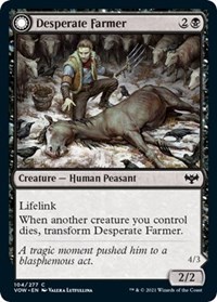 Desperate Farmer - Innistrad: Crimson Vow - NM