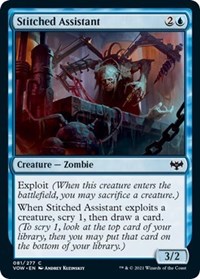 Stitched Assistant - Innistrad: Crimson Vow - NM