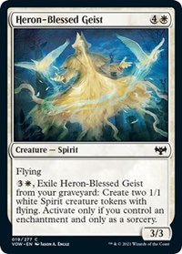 Heron-Blessed Geist - Innistrad: Crimson Vow - NM