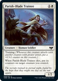 Parish-Blade Trainee - Innistrad: Crimson Vow - NM