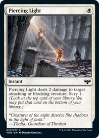 Piercing Light - Innistrad: Crimson Vow - NM