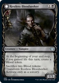 Restless Bloodseeker (Showcase) - Innistrad: Crimson Vow - NM