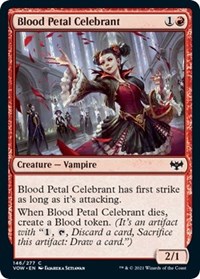 Blood Petal Celebrant - Innistrad: Crimson Vow - NM