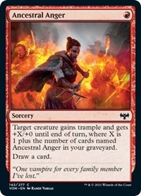 Ancestral Anger - Innistrad: Crimson Vow - NM