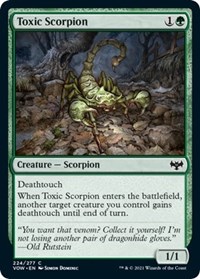 Toxic Scorpion - Innistrad: Crimson Vow - NM