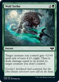 Wolf Strike - Innistrad: Crimson Vow - NM
