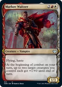 Markov Waltzer (Showcase) - Innistrad: Crimson Vow - NM