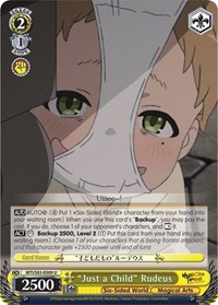 "Just a Child" Rudeus - Mushoku Tensei: Jobless Reincarnation - NM