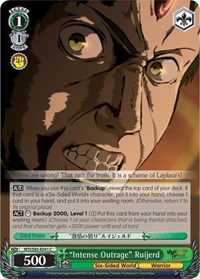 "Intense Outrage" Ruijerd - Mushoku Tensei: Jobless Reincarnation - NM