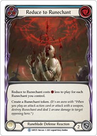 Reduce to Runechant (Blue) - History Pack Vol 1 - NM