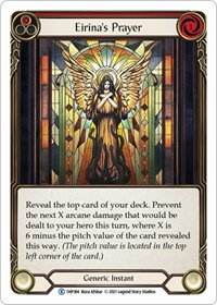 Eirina's Prayer (Red) - History Pack Vol 1 - NM